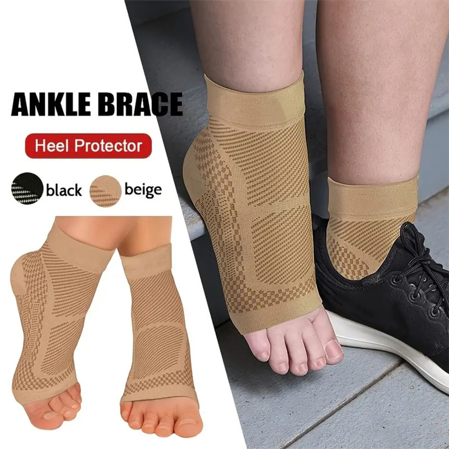 Ankle Brace Sock - 1 par de calcetines de compresión