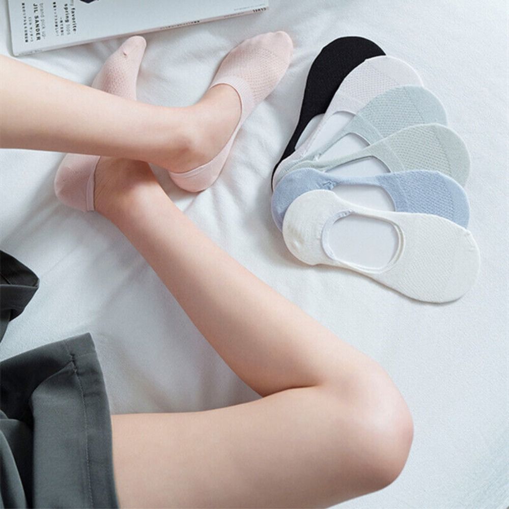 Ankle Sock Low Cut - Calcetines de malla fina y hueca,