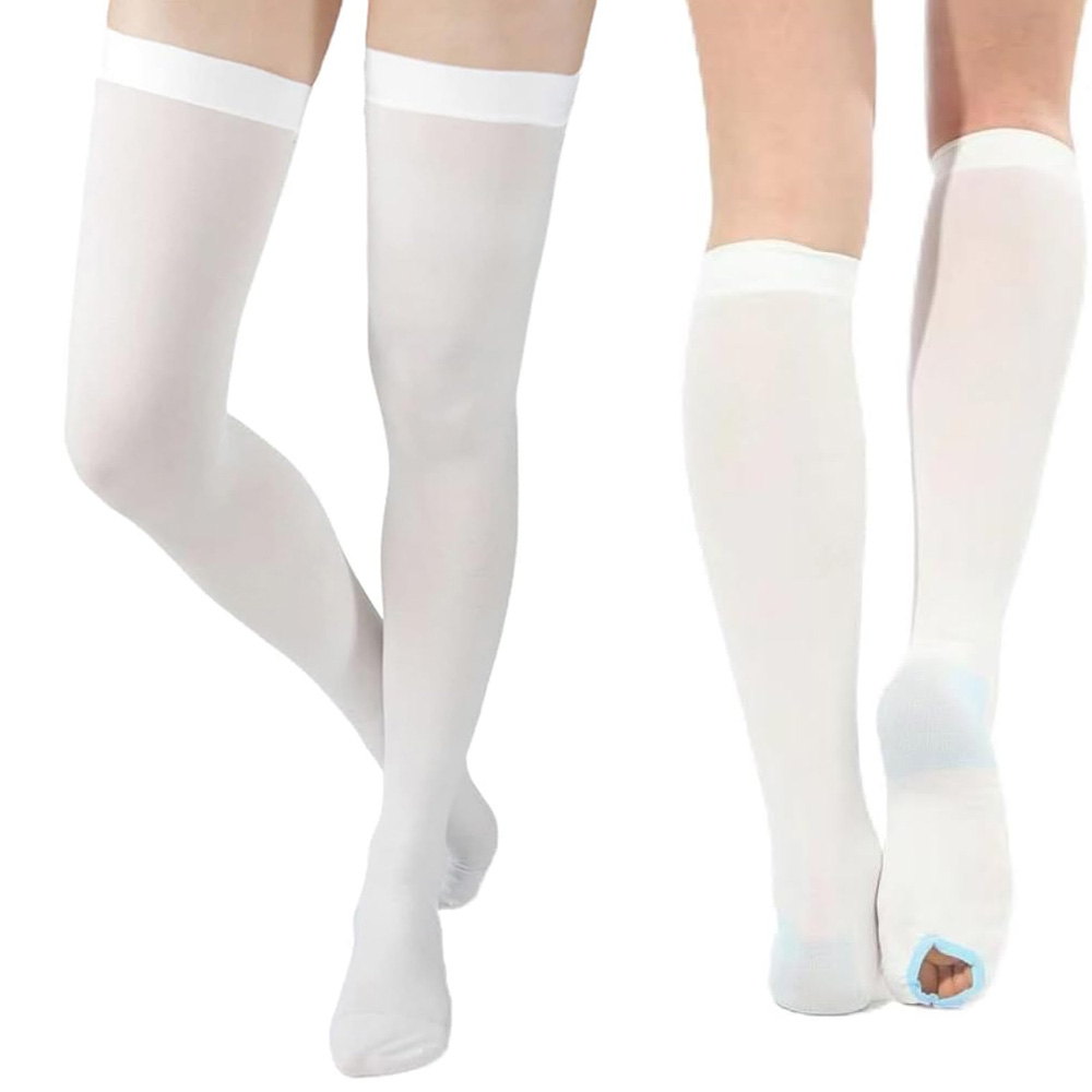 Compression Sock Medical - 1 Par de Medias Médicas Antiembólicas