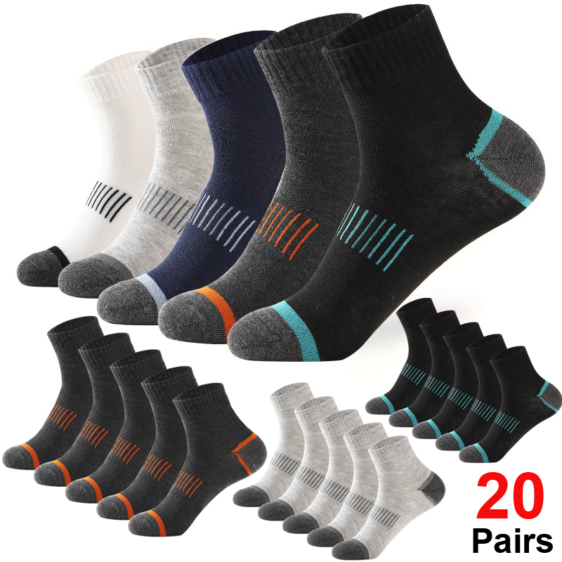 Athletic Sock Cushion - Juego de 20 Pares de Calcetines