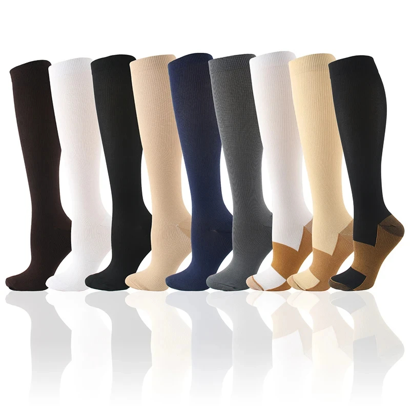 Compression Sock Medical - Calcetines de compresión médicos de Color