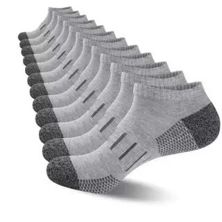 Ankle Sock Low Cut - Calcetines Deportivos Acolchados para Hombre, Calcetines
