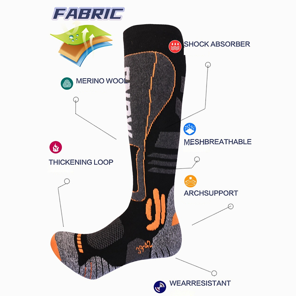 Calcetines largos hasta la rod - Thermal Sock Winter reseña y precio