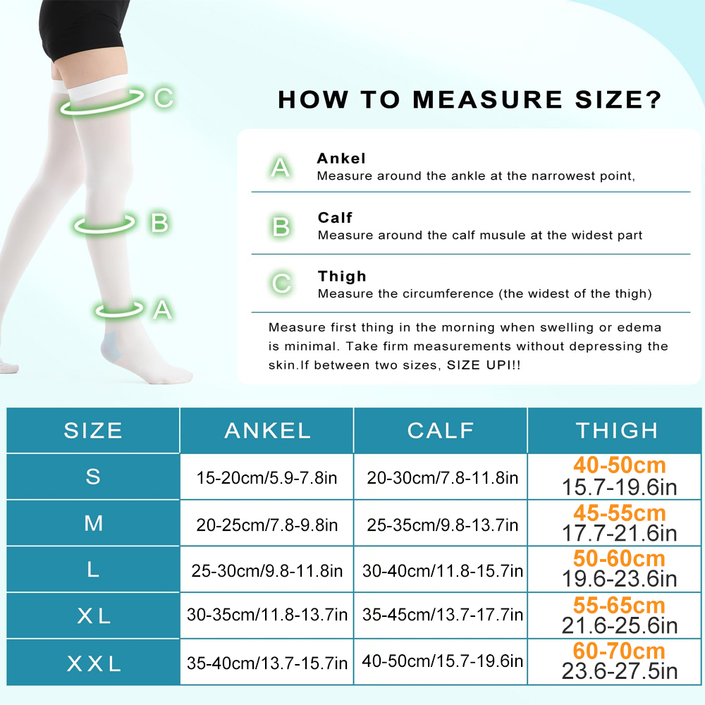 1 Par de Medias Médicas Antiem - Compression Sock Medical reseña y precio