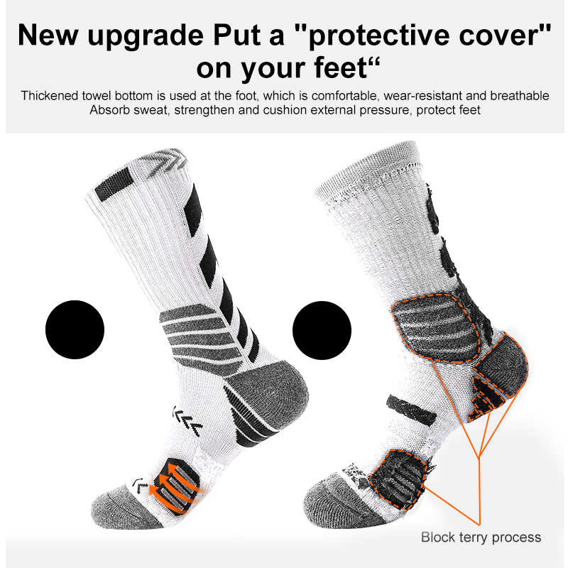 Calcetines de compresión de ma - Athletic Sock Cushion reseña y precio