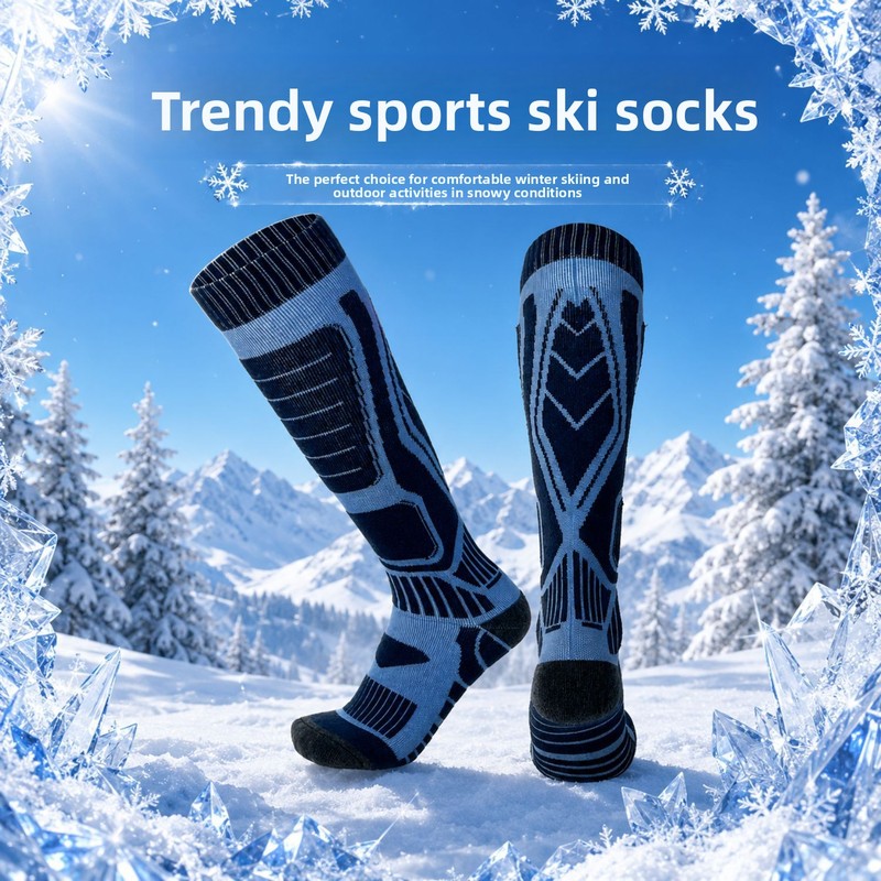 Calcetines de esquí de compres - Athletic Sock Cushion reseña y precio