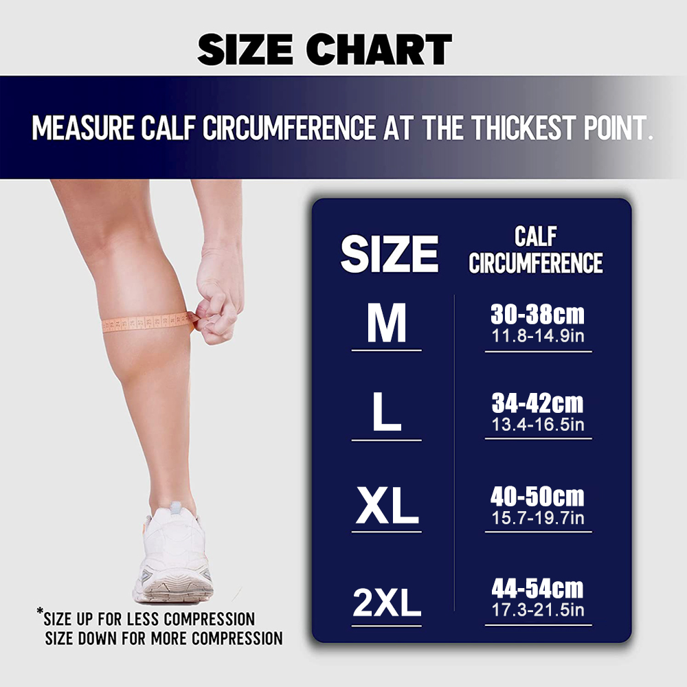 1 Pieza de Mangas de Compresió - Compression Sleeve Calf reseña y precio