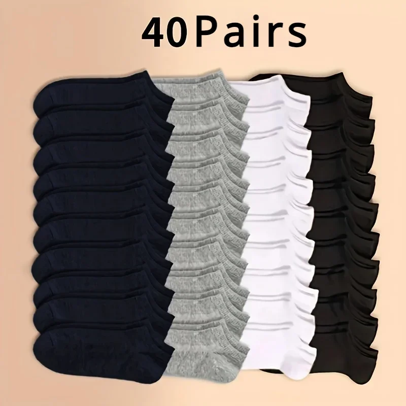 10 o 20 o 40 pares de calcetin - Ankle Sock Low Cut reseña y precio
