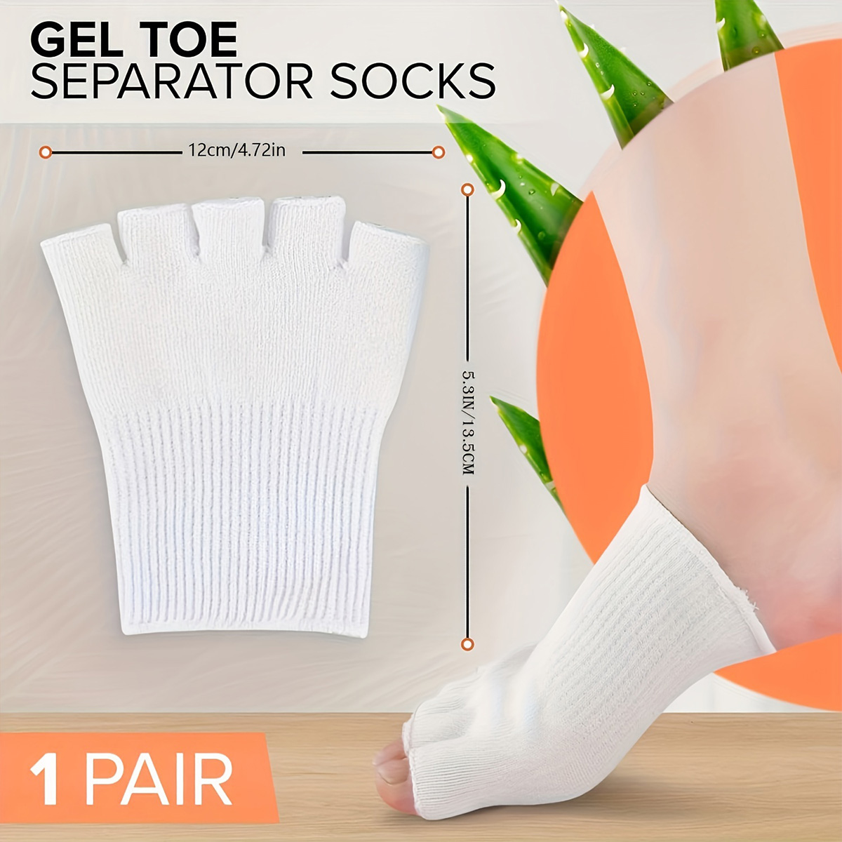Calcetines con punta abierta d - Toe Sock Split reseña y precio