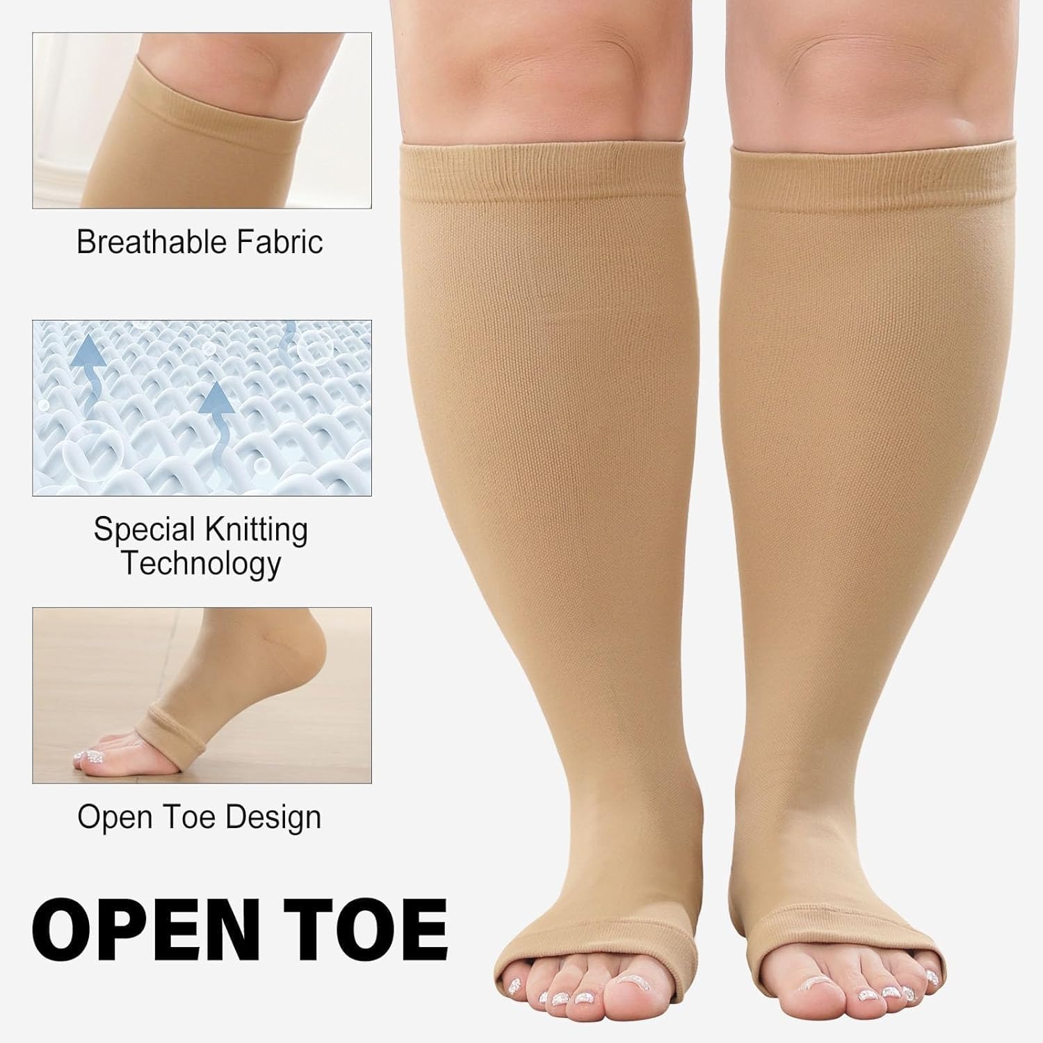 1 par de calcetines de compres - Compression Sock Medical reseña y precio